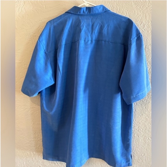 Bolle royal blue short sleeve men's shirt size L - Picture 4 of 10